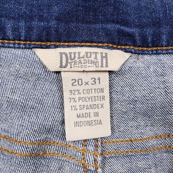 Duluth Jeans‎ Womens 20x31 Blue Bootcut Stretch Casual Western Rodeo - Picture 3 of 9